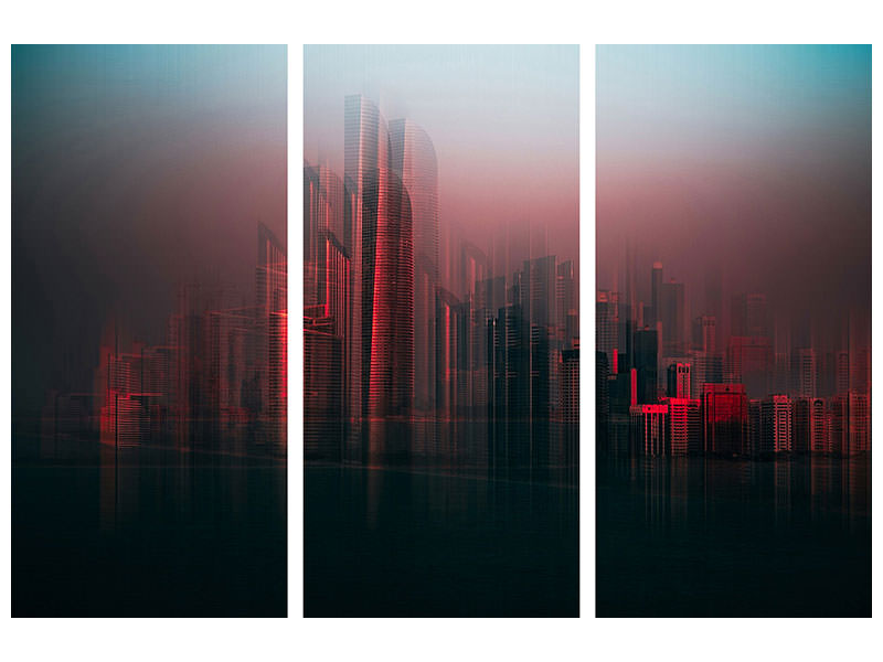 3-piece-canvas-print-abu-dhabi-skyline