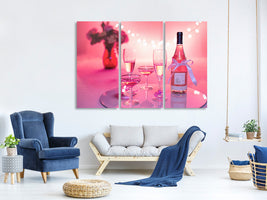 3-piece-canvas-print-cheers-in-pink-red