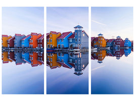 3-piece-canvas-print-colored-homes