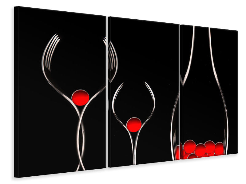 3-piece-canvas-print-fork