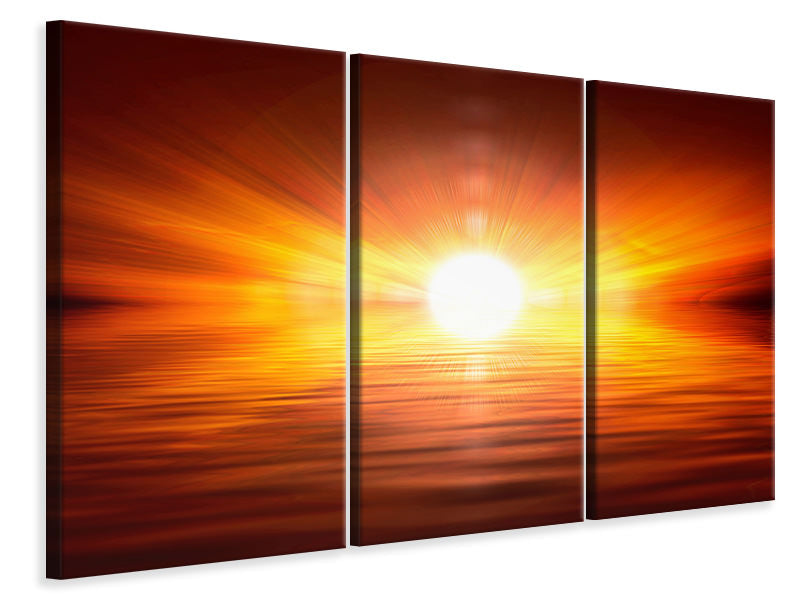 3-piece-canvas-print-glowing-sunset