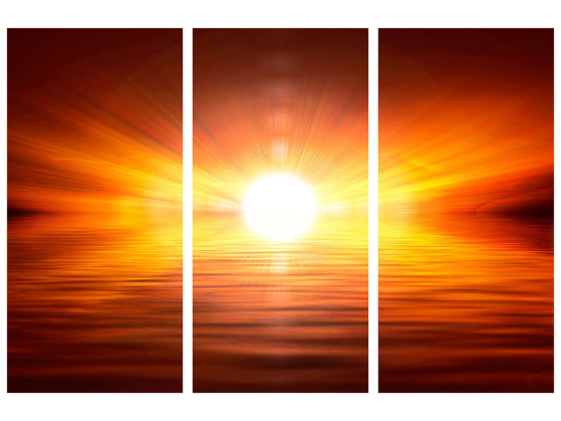 3-piece-canvas-print-glowing-sunset