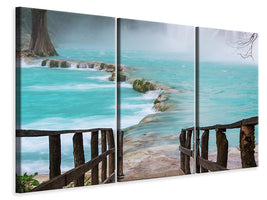 3-piece-canvas-print-house-at-waterfall