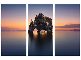 3-piece-canvas-print-hvitserkur-the-stone-rhino