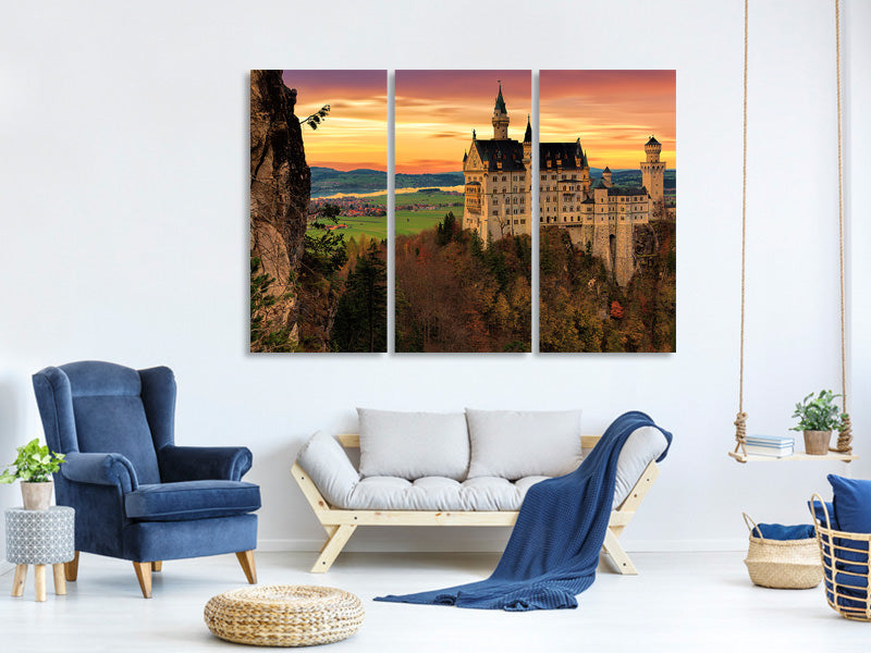 3-piece-canvas-print-impressive-castle