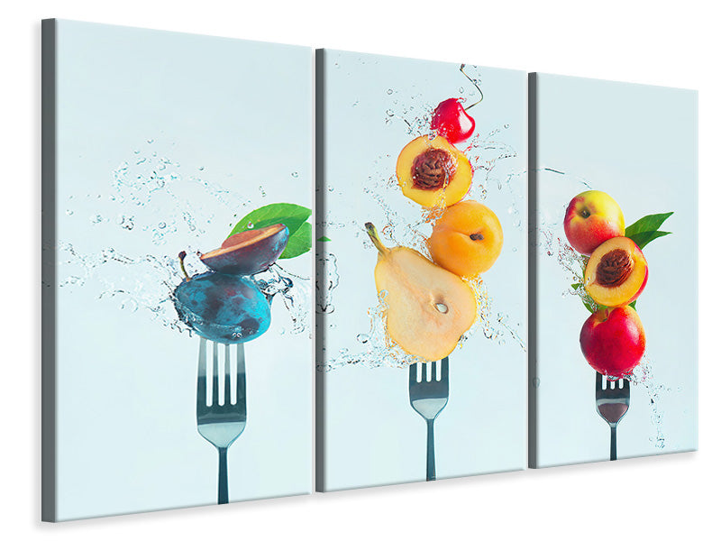 3-piece-canvas-print-making-fruit-salad