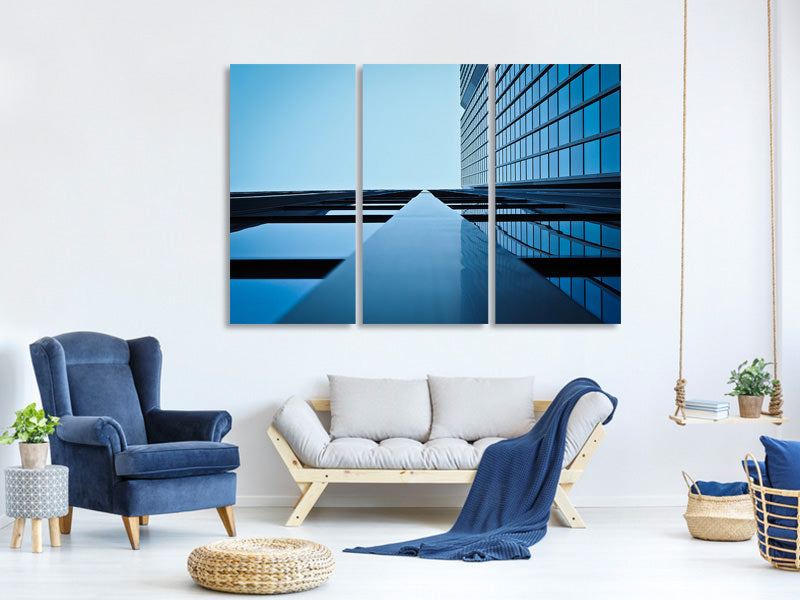 3-piece-canvas-print-reflections-of-a-facade