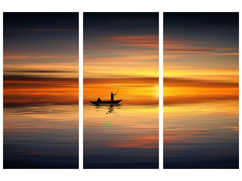 3-piece-canvas-print-romantic-sunset-on-the-sea-ii