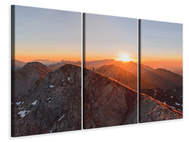 3-piece-canvas-print-running-on-the-ridge