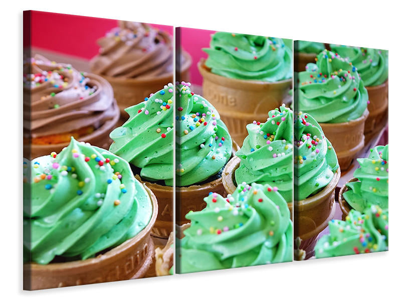 3-piece-canvas-print-soft-ice-cream