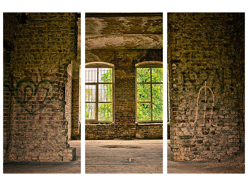 3-piece-canvas-print-stone-house