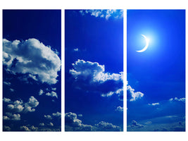 3-piece-canvas-print-the-moon