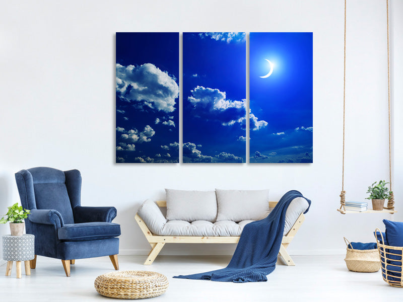 3-piece-canvas-print-the-moon