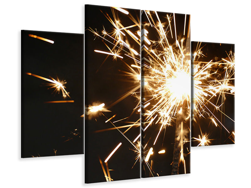 4-piece-canvas-print-a-sparkler