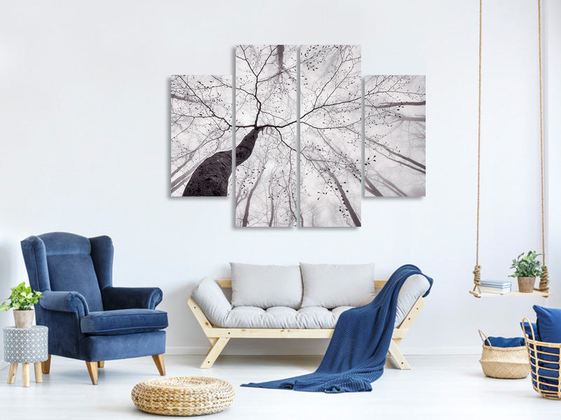 4-piece-canvas-print-a-view-of-the-tree-crown