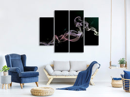 4-piece-canvas-print-colorful-smoke