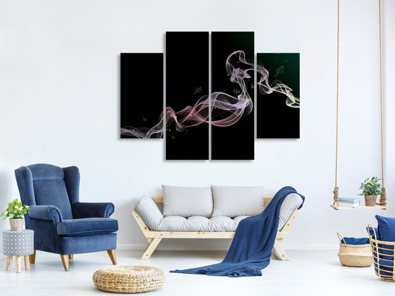 4-piece-canvas-print-colorful-smoke