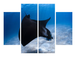 4-piece-canvas-print-dancing-manta