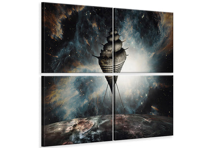 4-piece-canvas-print-dream-house