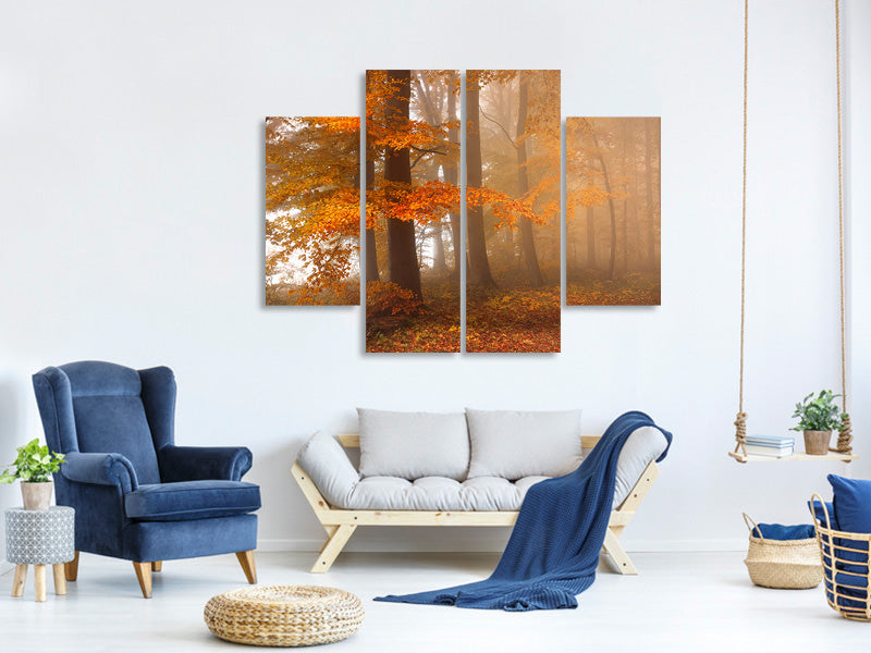 4-piece-canvas-print-edge-of-the-woods