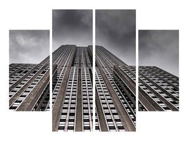 4-piece-canvas-print-empire-state-building-ii