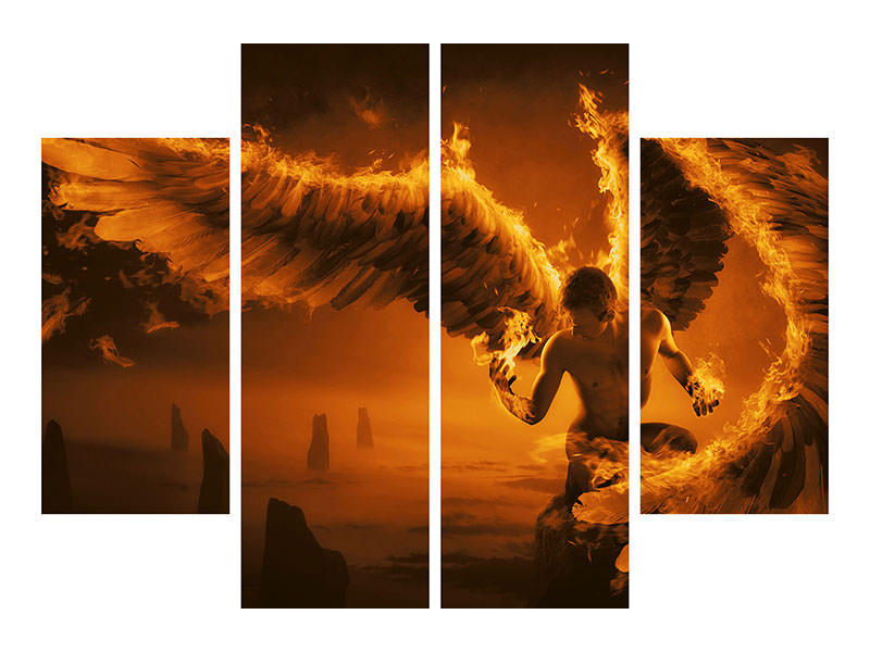 4-piece-canvas-print-fiery