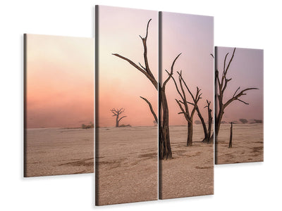 4-piece-canvas-print-fog-in-deadvlei