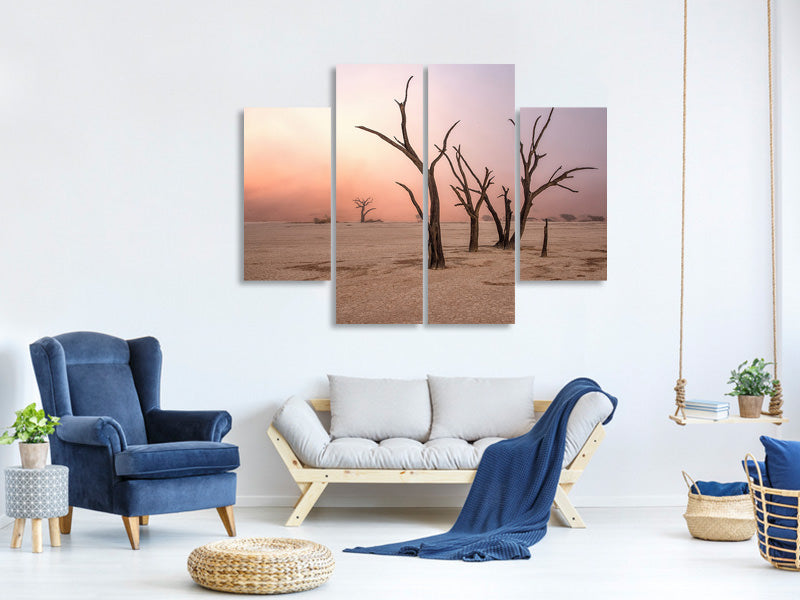 4-piece-canvas-print-fog-in-deadvlei