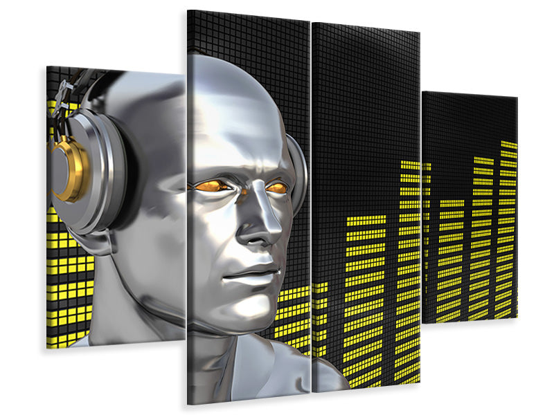 4-piece-canvas-print-futuristic-dj