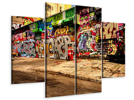 4-piece-canvas-print-graffiti-ny