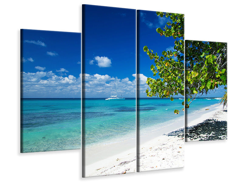 4-piece-canvas-print-happy-beach