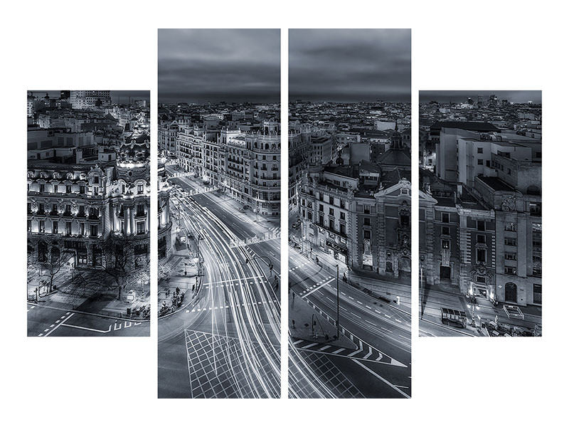 4-piece-canvas-print-madrid-city-lights