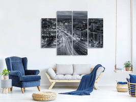 4-piece-canvas-print-madrid-city-lights