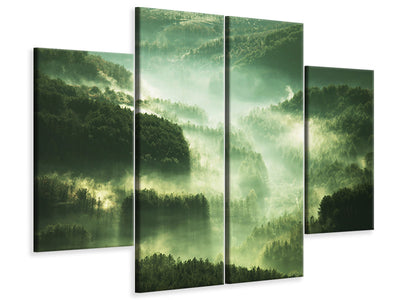 4-piece-canvas-print-over-the-woods