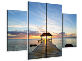 4-piece-canvas-print-romance-in-mauritius