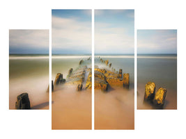 4-piece-canvas-print-sea-road