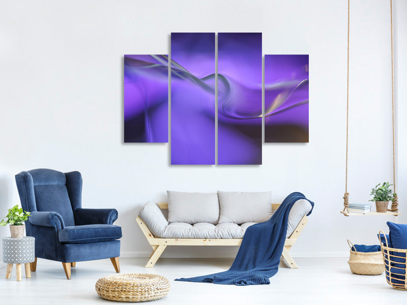 4-piece-canvas-print-shapes-of-purple