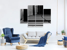 4-piece-canvas-print-streaks-of-light