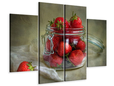 4-piece-canvas-print-tastes-of-summer