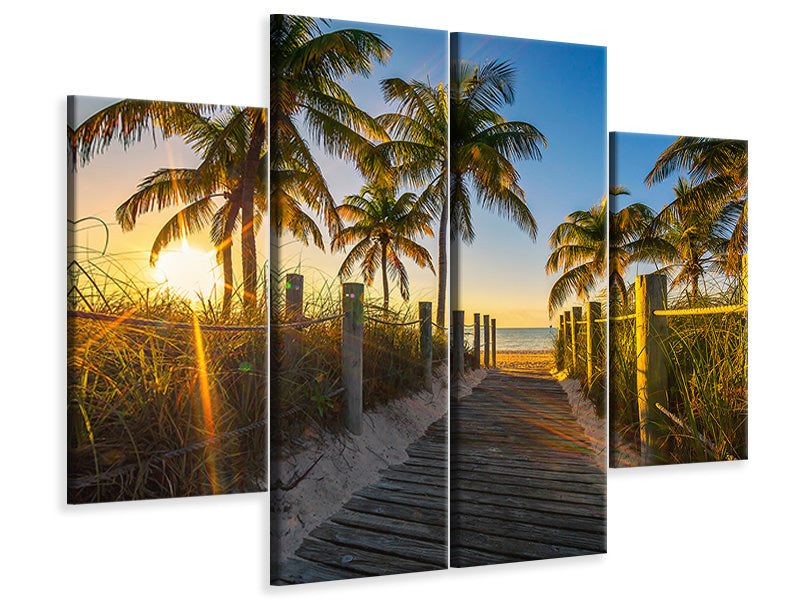 4-piece-canvas-print-the-beach-house