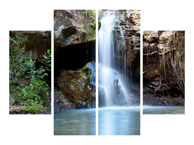 4-piece-canvas-print-the-blue-lagoon