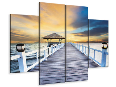 4-piece-canvas-print-the-bridge-into-the-sea