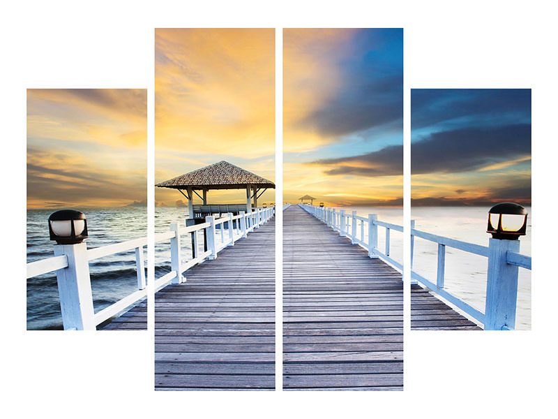 4-piece-canvas-print-the-bridge-into-the-sea