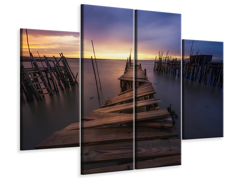 4-piece-canvas-print-the-end