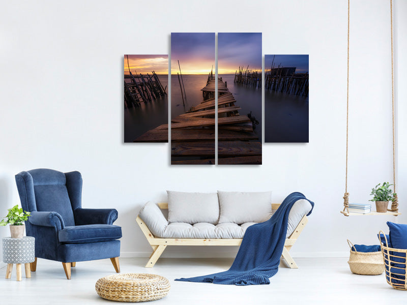 4-piece-canvas-print-the-end