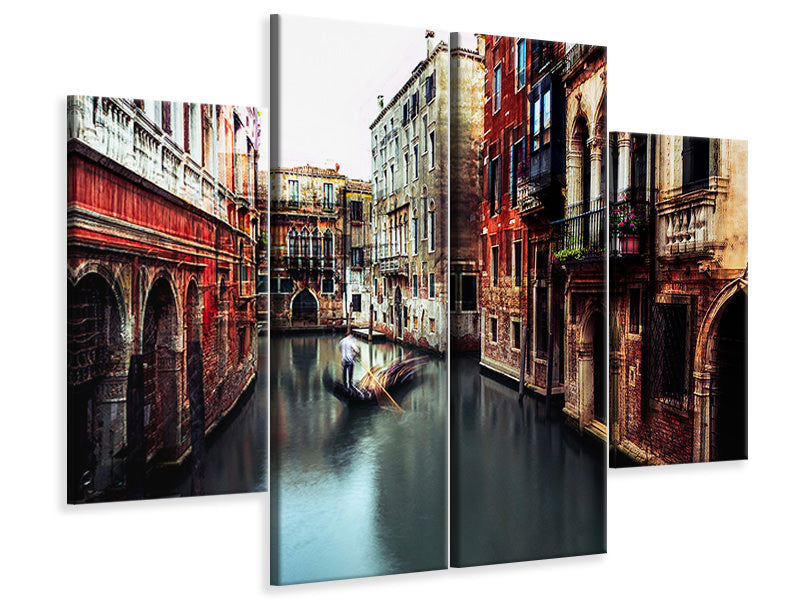 4-piece-canvas-print-the-gondolier