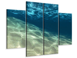 4-piece-canvas-print-under-the-water