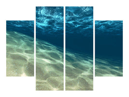 4-piece-canvas-print-under-the-water