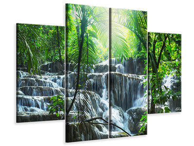 4-piece-canvas-print-waterfall-agua-azul