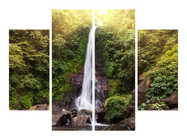 4-piece-canvas-print-waterfall-bali